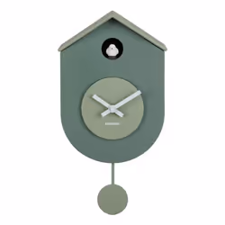 Karlsson KA6026GR Horloge murale et de table Horloge à quartz Ovale Vert