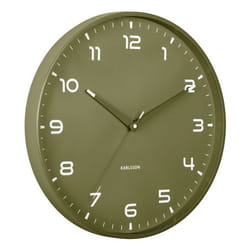 Karlsson KA6053GR Horloge murale et de table Horloge à quartz Rond Vert