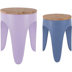 Ensemble de tabouret Leitmotiv Funky