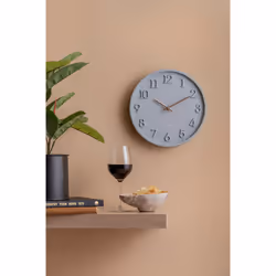 Karlsson KA6041GY Horloge murale et de table Horloge à quartz Rond Gris - Vue supplémentaire 5