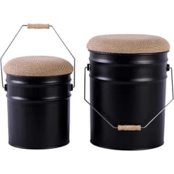 Leitmotiv - Ensemble de 2 tabourets Buckets