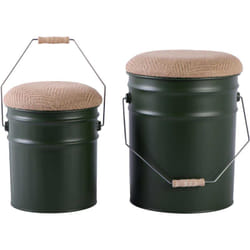 Leitmotiv - Ensemble de 2 tabourets Buckets