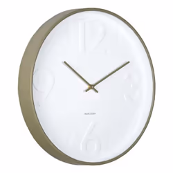 Karlsson KA6063GR, Mur, Horloge à quartz, Rond, Vert, Plastique, Enfants