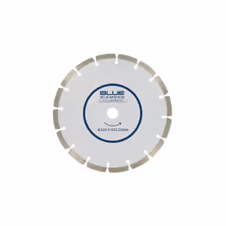 Description du produit : disques diamantés universels « diamant bleu » avec segments, hauteur de couronne 10 mm, adaptés à la ...