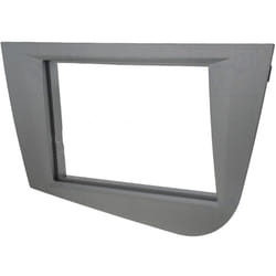 Facade autoradio Caliber RAF4003SDD compatible avec Seat Leon 05-12 - Argent fonce