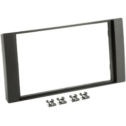 Facade autoradio 2DIN compatible avec Ford Fiesta Fusion Transit ap06 C-Max Focus S-Max av07 Kuga ap08 - RAF1605D - noir