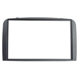 Facade Autoradio 2Din compatible avec Alfa Romeo 147 et gt ap05 - Argent Fonce - RAF4105AD