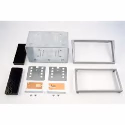 Kit integration 2DIN pour Opel Corsa C/Combi Meriva Tigra - Argent - RAF1907D
