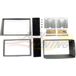 Kit integration 2DIN compatible avec Opel Zafira 05-11 - Argent - RAF1914DPRO