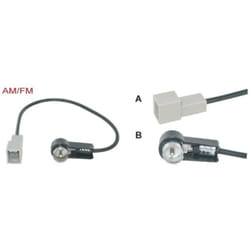 Adaptateur Antenne ISO compatible avec Hyundai i30 ap07 Kia Picanto ap07 Kia Sorento ap09 - ANT6042