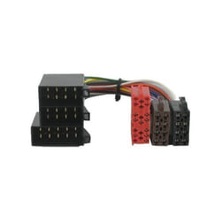 Adaptateur ISO/Mini ISO - Opel - RAC6043 - Noir - Raccordement autoradio - Connecteur ISO/Mini ISO