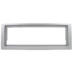 Caliber - Facade Autoradio RAF2507 compatible avec peugeot 407 04-10 1Din - Argent