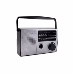 Caliber HPG317R Radio portable Noir, Argent
