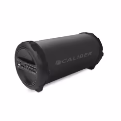 Caliber HPG404BT, 9 W, Avec fil &sans fil, 10 m, Enceinte portable mono, Noir, Boutons