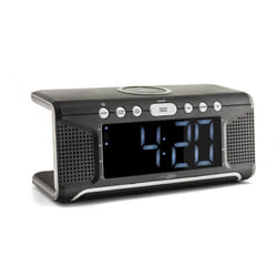 Caliber HCG008Q Radio portable Horloge Analogique Noir