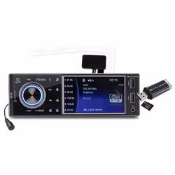 Caliber RMD402DAB-BT récepteur multimédia de voiture Noir 50 W Bluetooth
