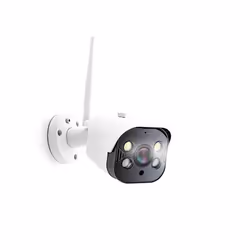 Caliber HWC404, Caméra de sécurité IP, Extérieure, Avec fil, Mur, Blanc, Imperméable