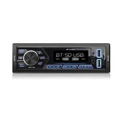 Autoradio avec Bluetooth - Autoradio avec USB SD AUX FM - 1 DIN - Appels mains libres - Port de chargement USB - 4 x 55 Watt