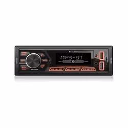 Autoradio avec Bluetooth - Autoradio avec USB SD AUX - 1 DIN - Appels mains libres - Port de chargement USB - 4 x 55 Watt