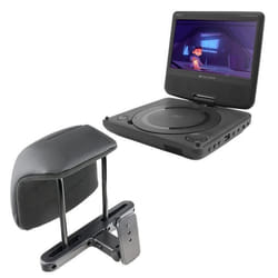 Lecteur DVD Portable - Caliber - MPD107 - Écran 7 pouces - Autonomie 2 heures - Fixation Appuie-tête