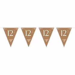 Folat 07377, Banderole en tissu, Cuivre, Anniversaire, 10000 mm