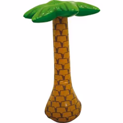 Folat Palmier Gonflable, Plastique, Marron, Vert