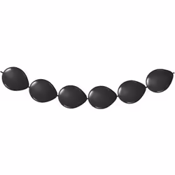 Folat 08463, Guirlande, Latex, Noir, Anniversaire, 3 m, 1 pièce(s)