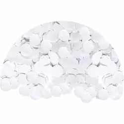 Folat 08921, Amandes sucrées en vrac, Blanc, 1 couleurs, Cercle, Papier, Anniversaire