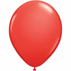 Folat 19105, Ballon-jouet, Latex, Rouge, Ovale, 30 cm, 50 pièce(s)