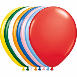 Folat 19112, Ballon-jouet, Latex, Multicolore, Ovale, 30 cm, 50 pièce(s)