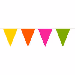 Folat Fanions Multicolores, Guirlande, Plastique, Multicolore, Félicitations, 10 m, 1 pièce(s)