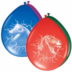 Folat 61855, Ballon-jouet, Latex, Multicolore, Ovale, 300 mm, 6 pièce(s)
