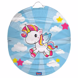 Folat 65054, Lampion en papier, Papier, Multicolore, Image, Rond, Fille