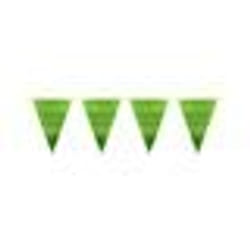Guirlande fanions vert métallique 6 m