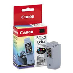 Canon BCI-21 cartouche d'encre Original Cyan, Magenta, Jaune