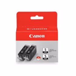 Canon PGI-5BK Twin Pack, Encre à pigments, 2 pièce(s), Multi pack