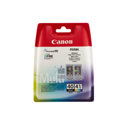Canon Multipack de cartouches d'encre PG-40/CL-41 C/M/Y
