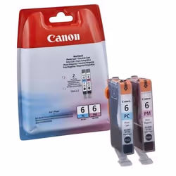 Canon BCI-6 PC/PM, Encre à colorant, 2 pièce(s), Multi pack
