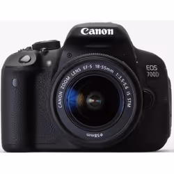 Canon EOS 700D Boîtier d'appareil-photo SLR 18 MP CMOS 5184 x 3456 pixels Noir - Vue supplémentaire 4