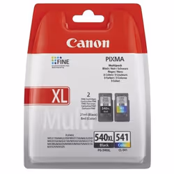 Canon PG-540BK XL/CL-541, Encre à pigments, 4 pièce(s), Multi pack