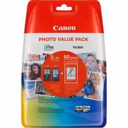 Canon PG-540XL/CL541XL, Rendement élevé (XL), Encre à pigments, 21 ml, 15 ml, 2 pièce(s), Multi pack