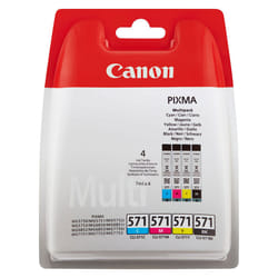 Canon Multipack de cartouches d'encre CLI-571 BK/C/M/Y
