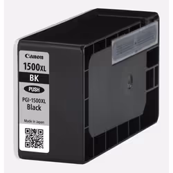 Canon PGI-1500XL BK, Rendement élevé (XL), Encre à pigments, 34,7 ml