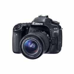 Canon EOS 80D + EF-S 18-55 IS STM Kit d'appareil-photo SLR 24,2 MP CMOS 6000 x 4000 pixels Noir