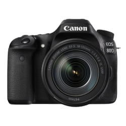 Canon EOS 80D + EF-S 18-135 IS USM Kit d'appareil-photo SLR 24,2 MP CMOS 6000 x 4000 pixels Noir