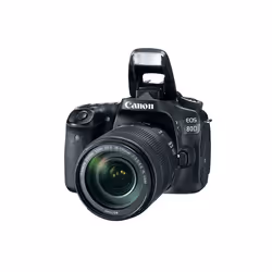 Canon EOS 80D + EF-S 18-135 IS USM Kit d'appareil-photo SLR 24,2 MP CMOS 6000 x 4000 pixels Noir - Vue supplémentaire 8