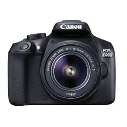 Canon EOS 1300D+ EF-S 18-55mm Kit d'appareil-photo SLR 18 MP CMOS 5184 x 3456 pixels Noir