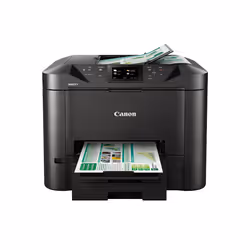 Canon MAXIFY MB5455, Jet d'encre, Impression couleur, 600 x 1200 DPI, Copie couleur, A4, Noir
