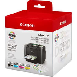 Canon 9290B005 cartouche d'encre 4 pièce(s) Original Noir, Cyan, Magenta, Jaune
