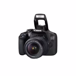 Canon EOS 2000D BK 18-55 IS + SB130 +16GB EU26 Kit d'appareil-photo SLR 24,1 MP CMOS 6000 x 4000 pixels Noir